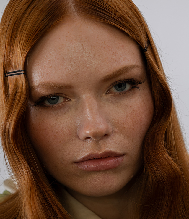 Hårtrend vågig lugg