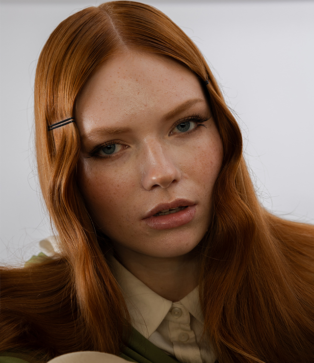 Hårtrend vågig lugg