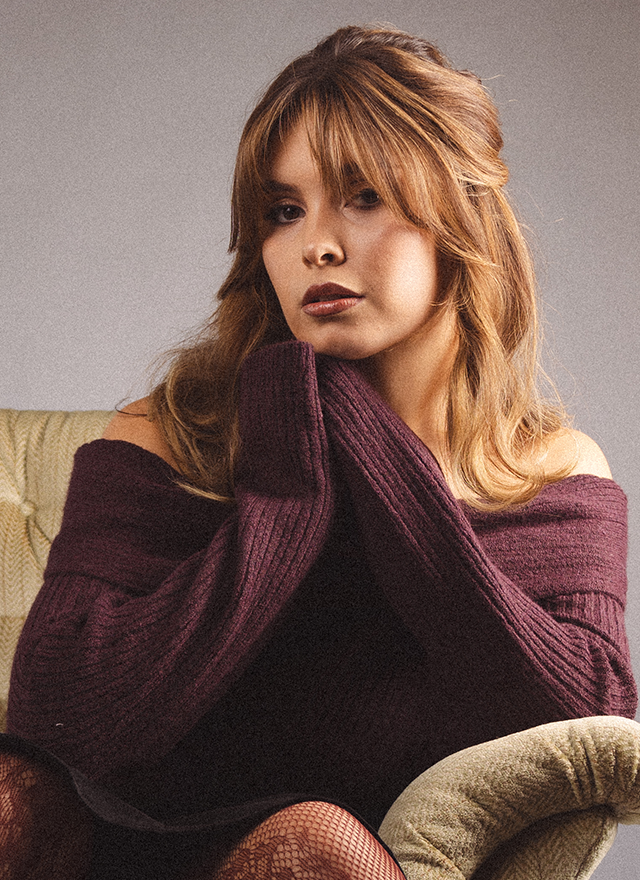 The retro half do nyårsfrisyr